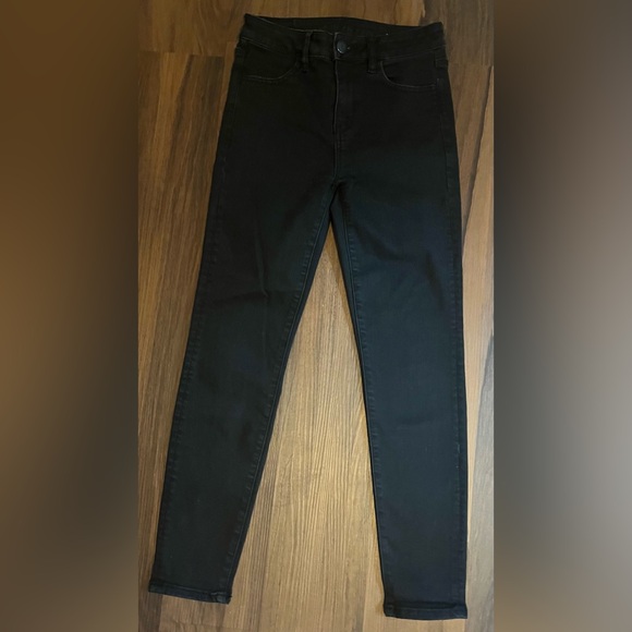American Eagle Next Level Stretch High Waist Jeggings Sz 4 - Picture 2 of 5